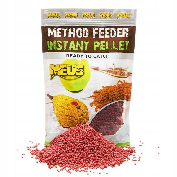 Meus Instant Pellet Miód Malina 700g gotowy pellet
