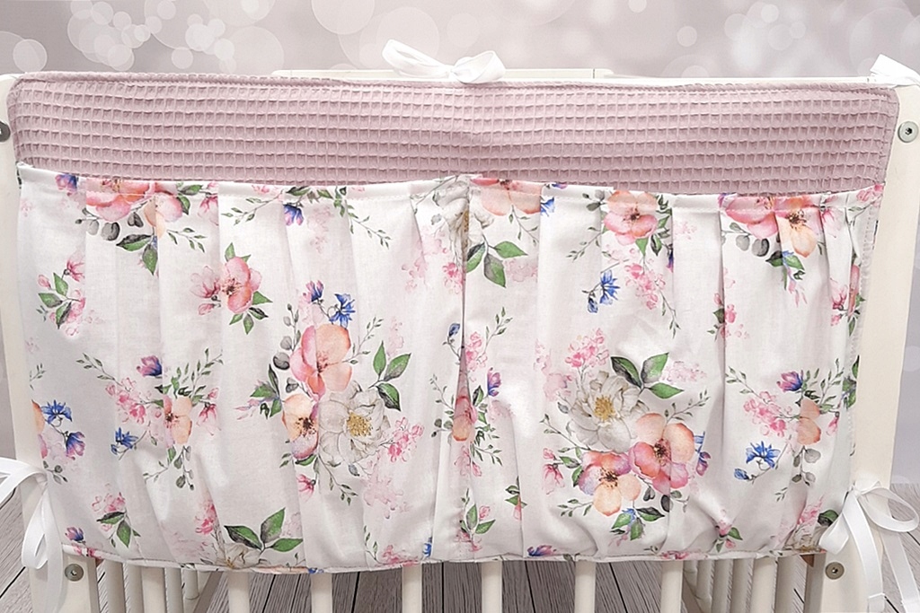 Pościel do łóżeczka 6-el.kocyk wafel 100x77, rożek Bohater / Bajka brak