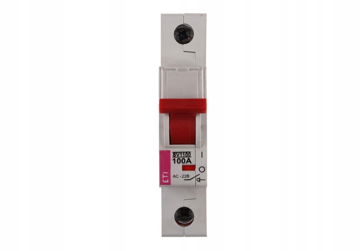 

Rozłącznik modułowy 100A 1P 230/400V Sv 1100