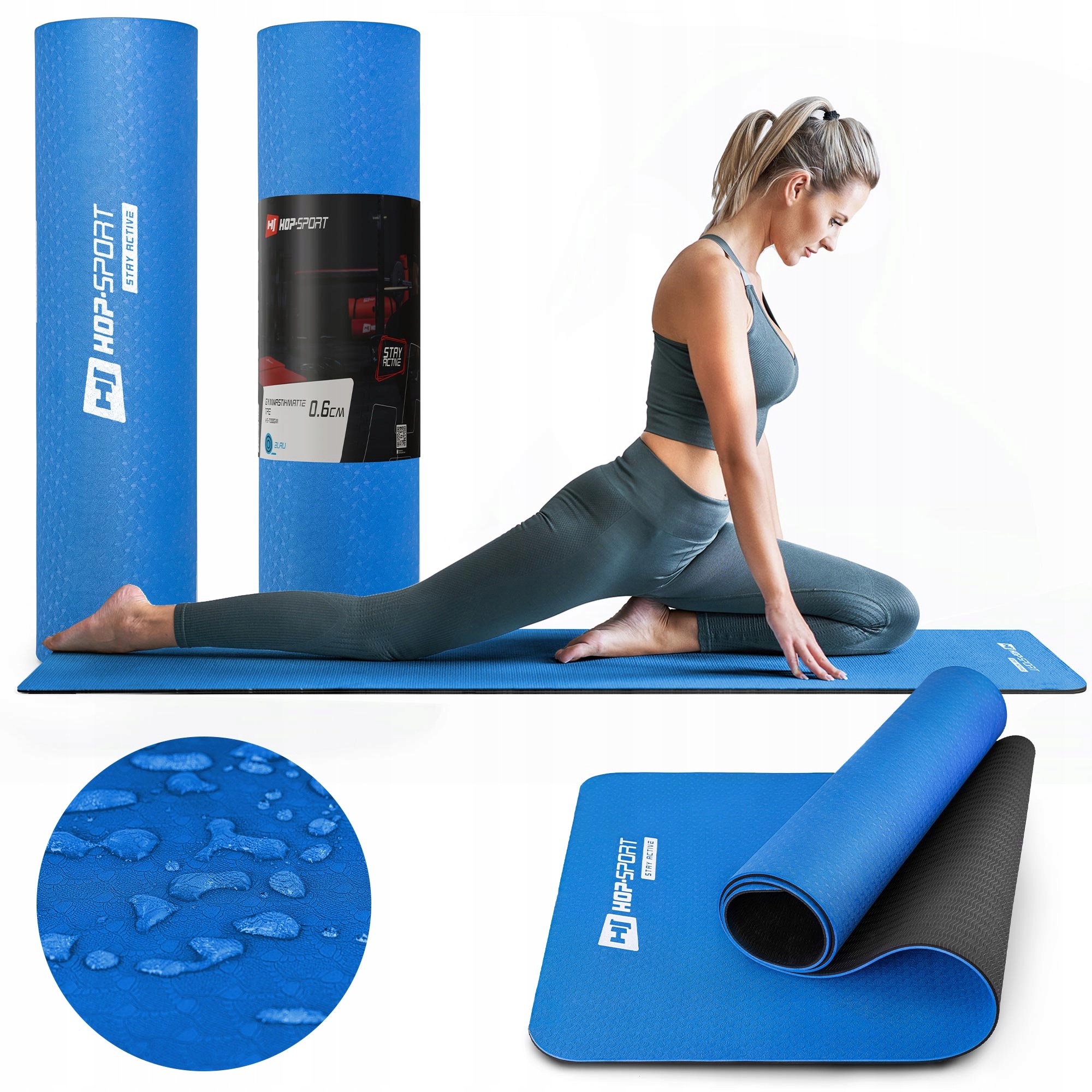 

Mata Tpe do ćwiczeń jogi fitness antypoślizgowa