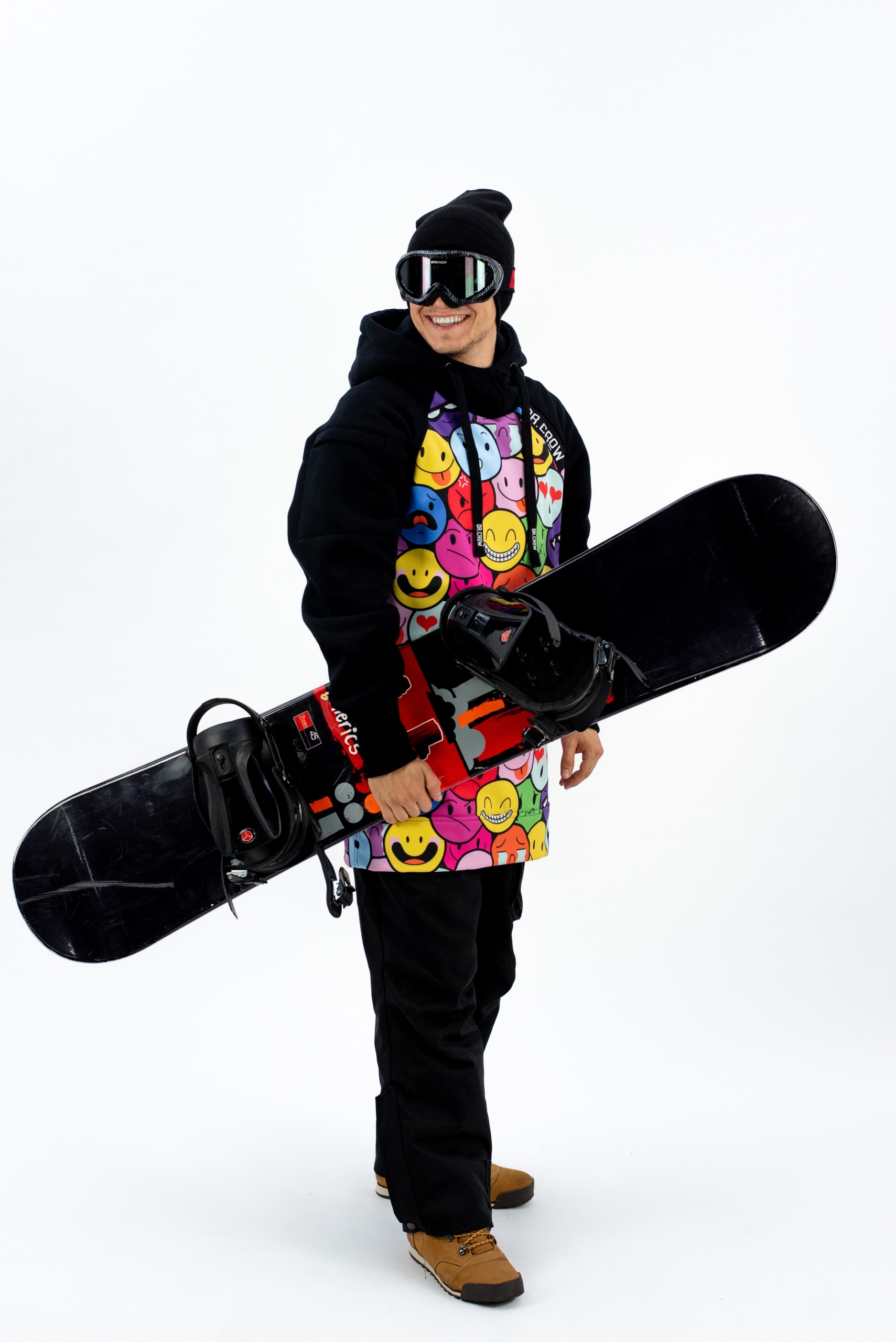 Męska Bluza Snowboardowa Smiles XL Materiał dominujący inny