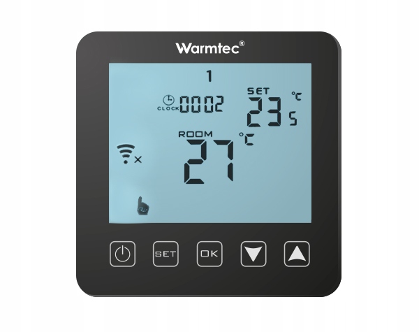 

Regulator temperatury Warmtec PRT-01 programowanie