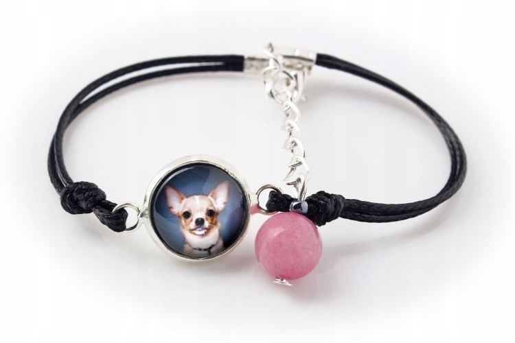 

Chihuahua Bransoletka z Twoim zdjęciem Handmade