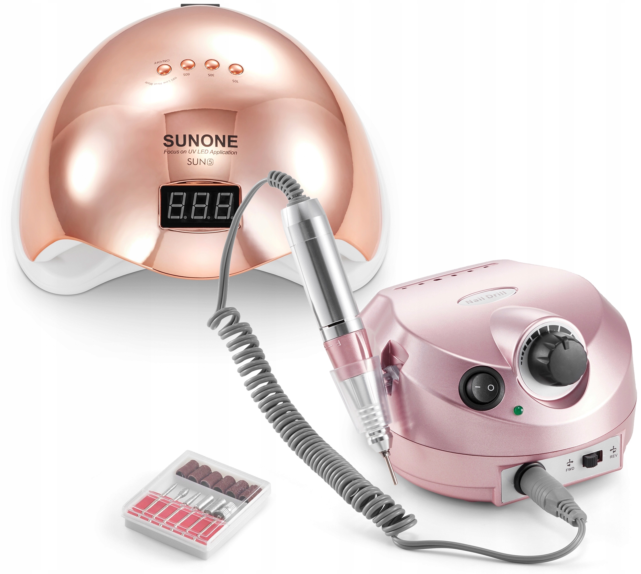 

Frezarka do Manicure 65W Mocna Frezy Lampa 48W