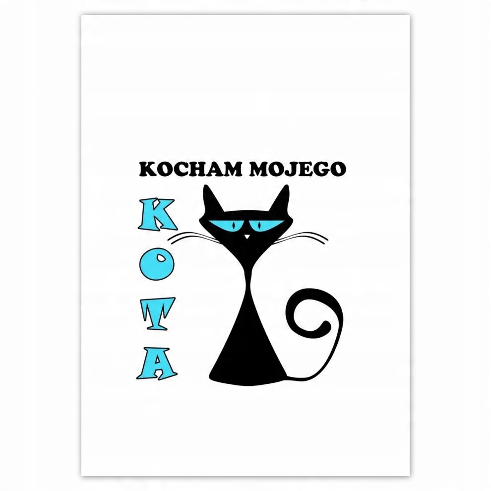 

Plakaty 50x70 Kocham mojego kota