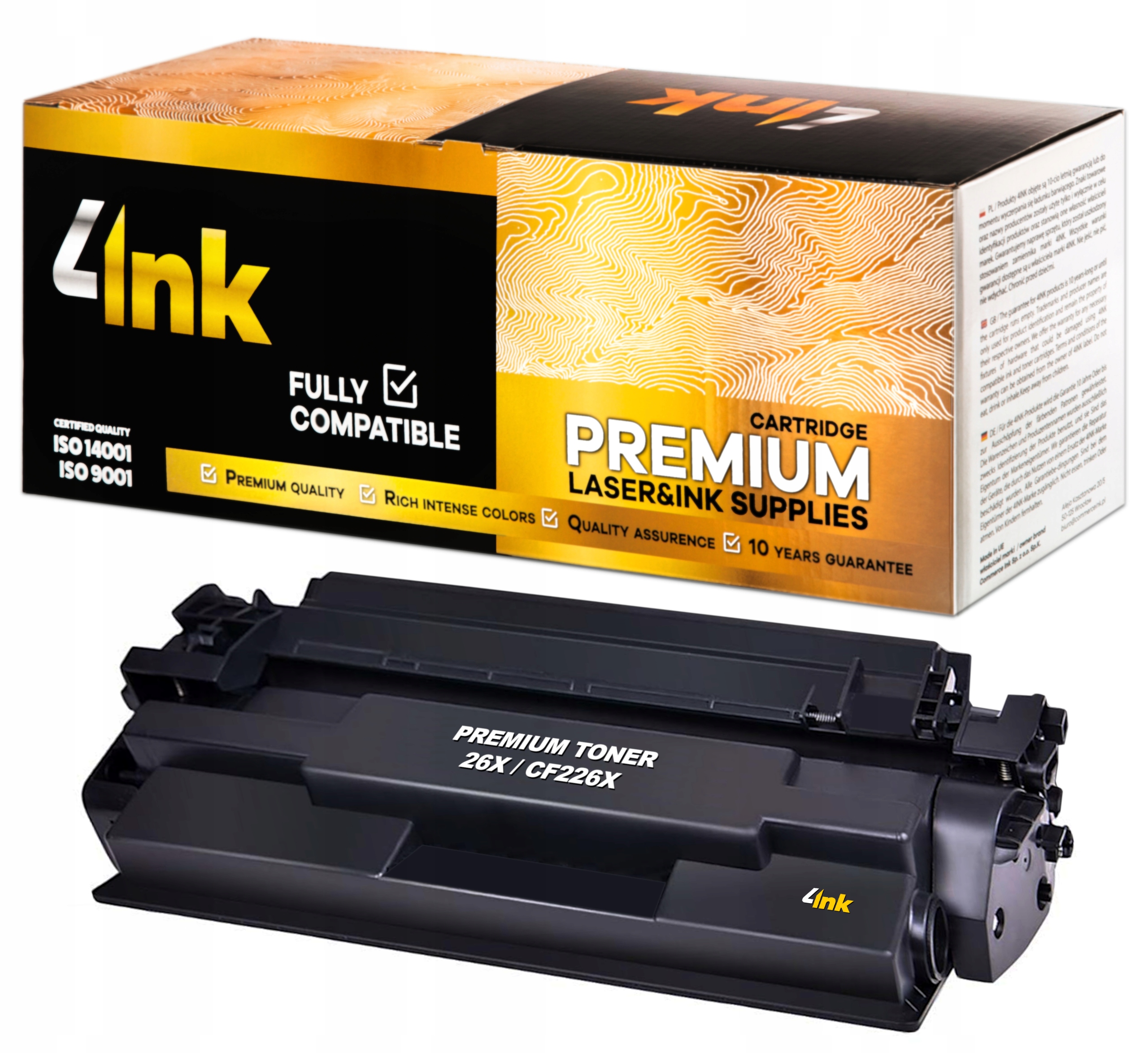 

Toner CF226X Do Hp Laserjet Pro M402 Mfp M426 9K