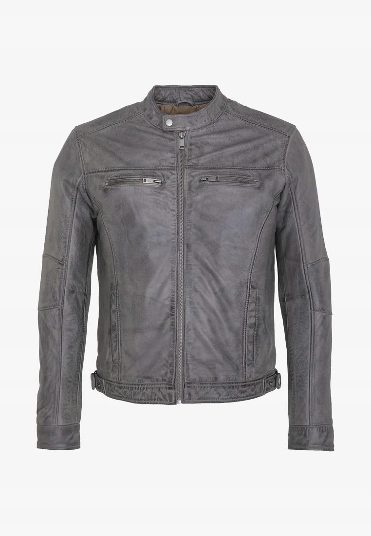 Lee Cooper Bomber pánská pilotní bunda Barva Šedá Bryton Velikost M