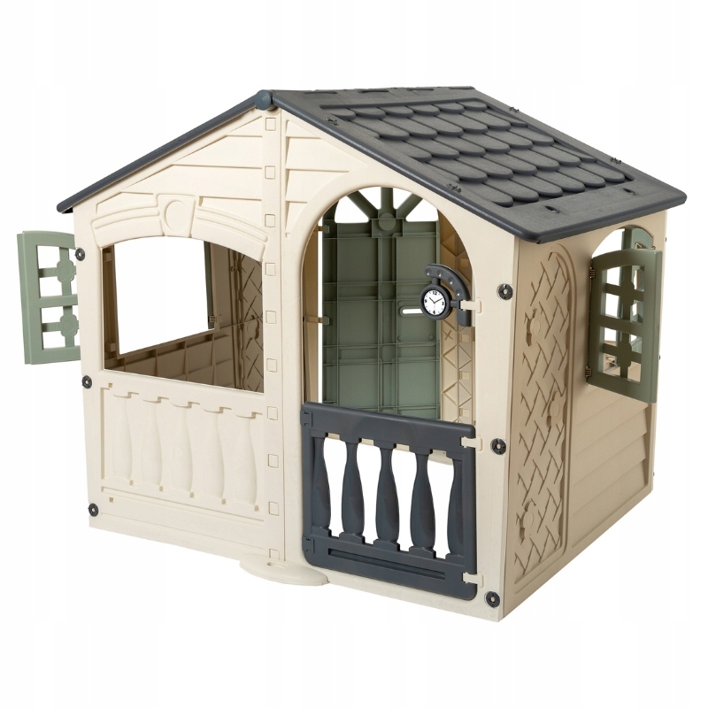 PALPLAY DOMEK OGRODOWY DLA DZIECI DUŻY XXL DOM NA OGRÓD + GRATIS NAKLEJKI Wiek dziecka 2 lata +