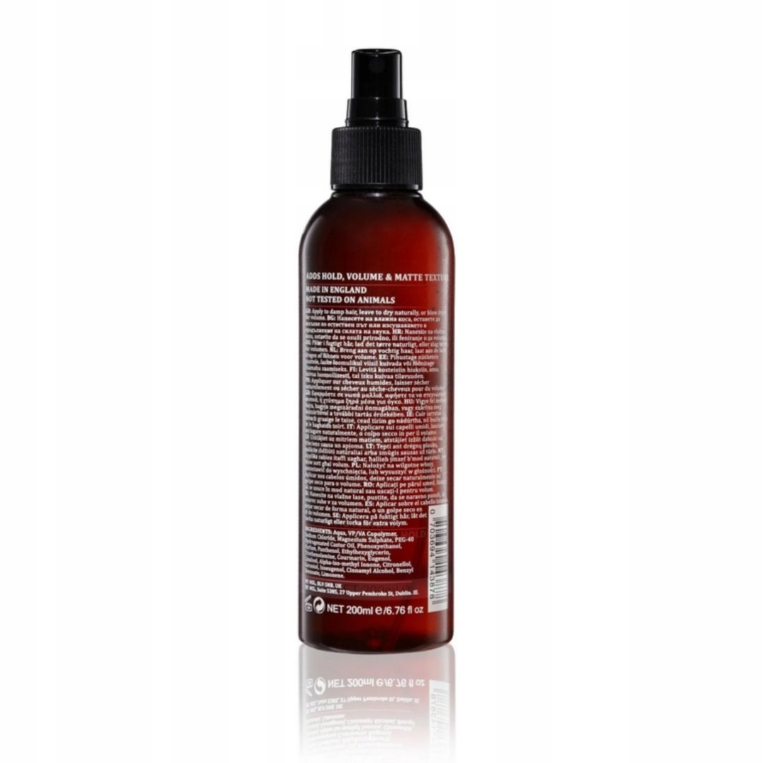 Dapper Dan Spray Stylizujący z Solą Morską 200ml Marka Dapper Dan