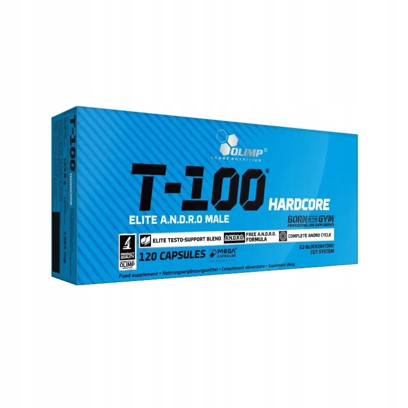 Olimp T-100 Hardcore Caps Testosteron Booster 120 kapslí