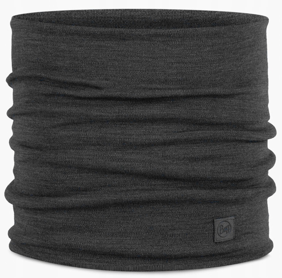 Chusta wielofunkcyjna Buff Merino Heavyweight, solid grey