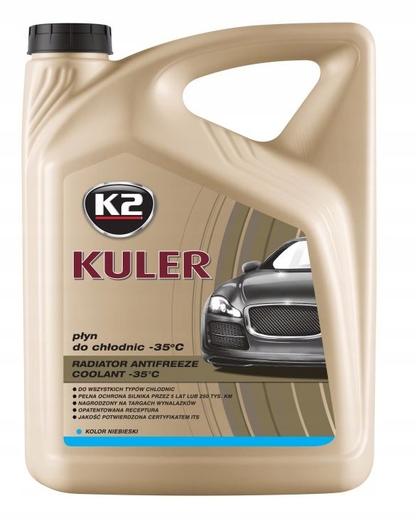 

K2 Plyn Do Chlodnic Kuler 5L -35C Niebieski
