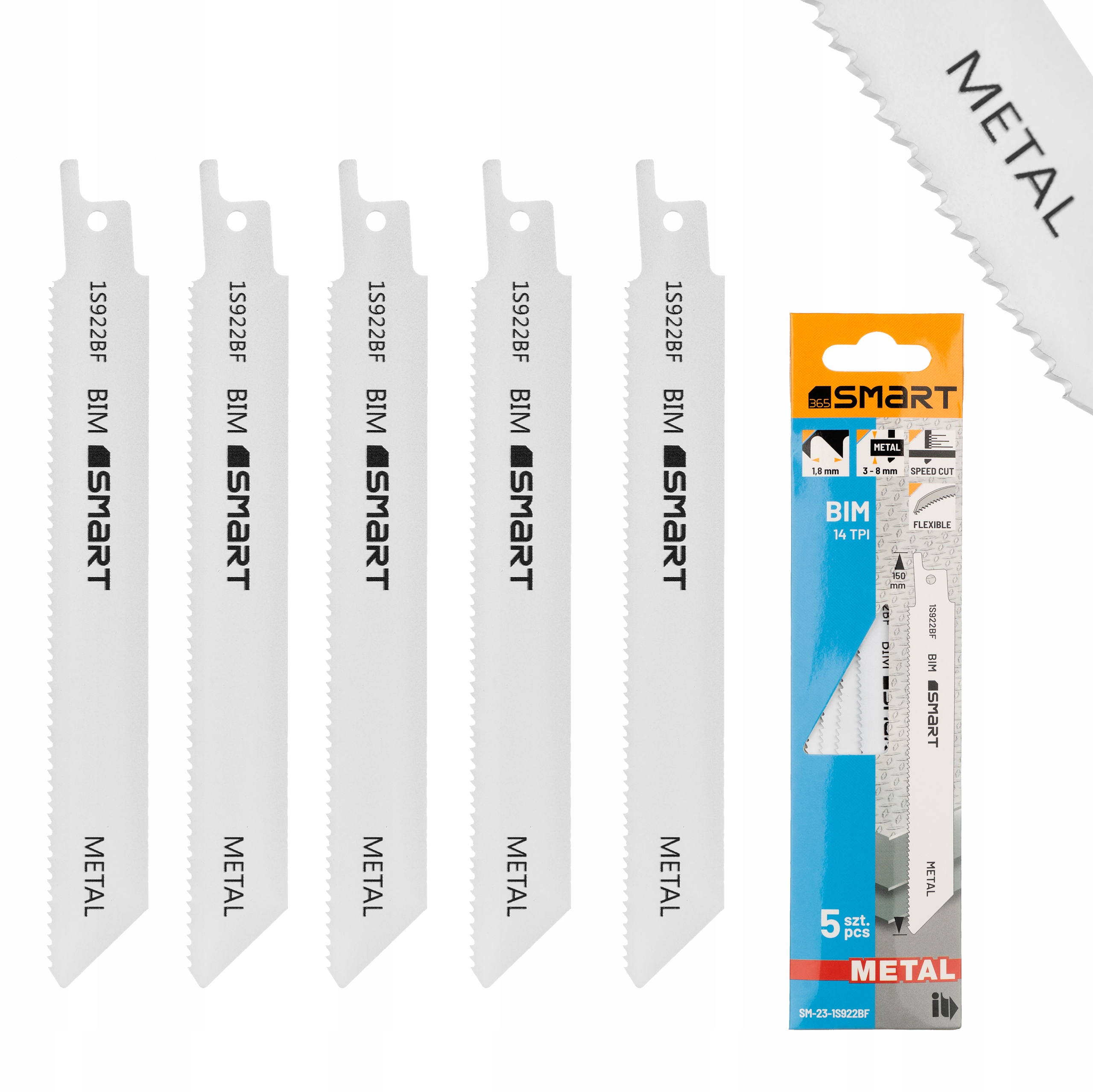 

Brzeszczot Do Piły Szablastej Do Metalu 150MM