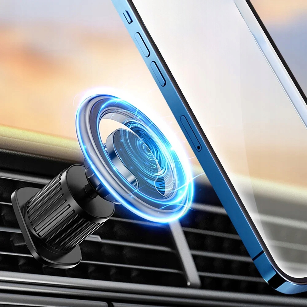 UCHWYT MAGNETYCZNY DO KRATKI SAMOCHODU DO MAGSAFE IPHONE 11 12 13 14 15 Stan opakowania oryginalne