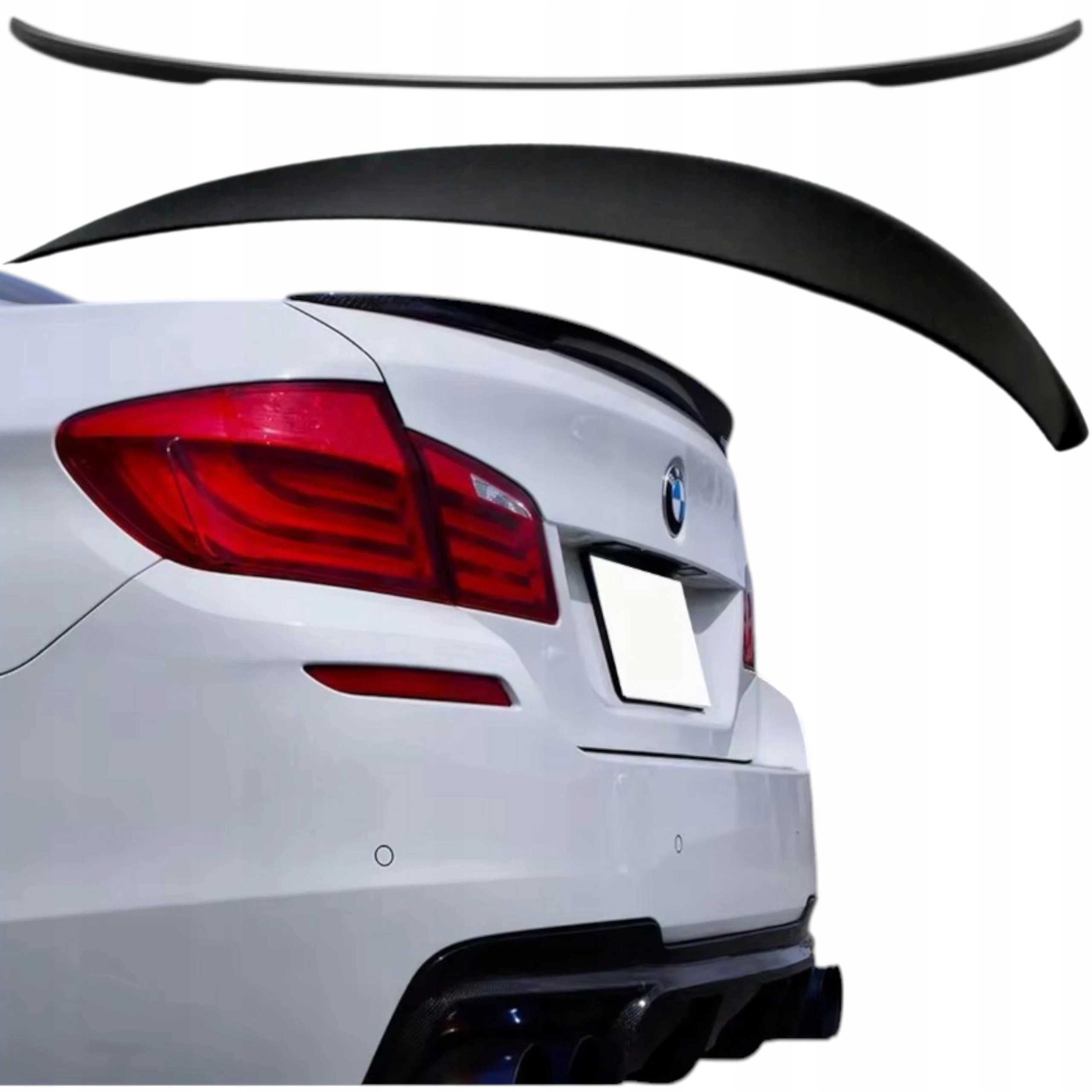 Bmw 5 F10 Spoiler Lotka M Performance Zadní Spoiler Klapky Zavazadlového Prostoru Vložka