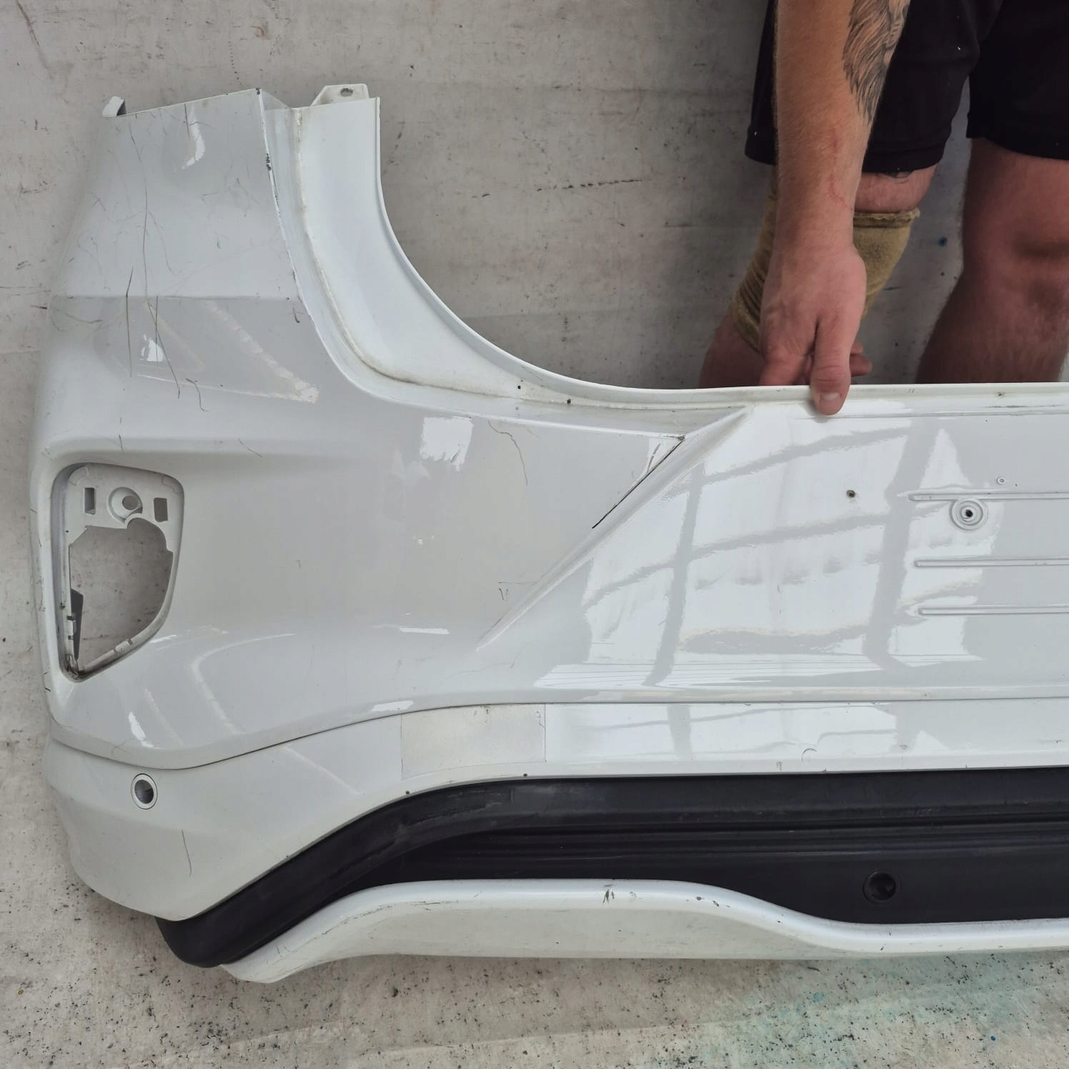 FORD PUMA ST-LINE 19-> bumper rear part rear PDC