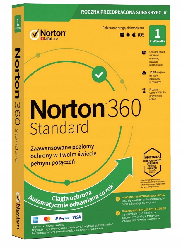 Antivírus NORTON 360 VPN 10GB 1PC 1 rok Kľúč
