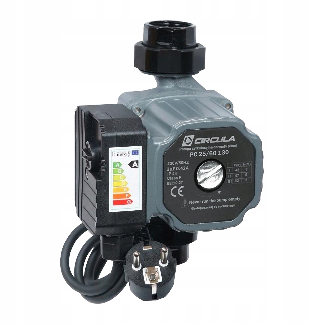 Obehové čerpadlo Circula Ci-pc 25/60-130, 130 mm