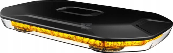 Výstražný Nosník Oranžový 380 MM 50 W 12/24 V Led, Přišroubovatelný/na Magnet