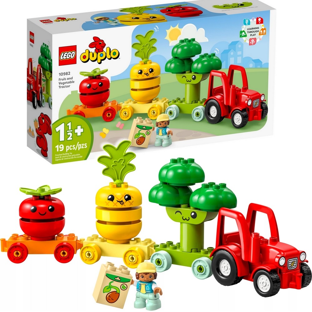 

Lego Duplo 10982 Traktor Ciągnik Z Warzywami