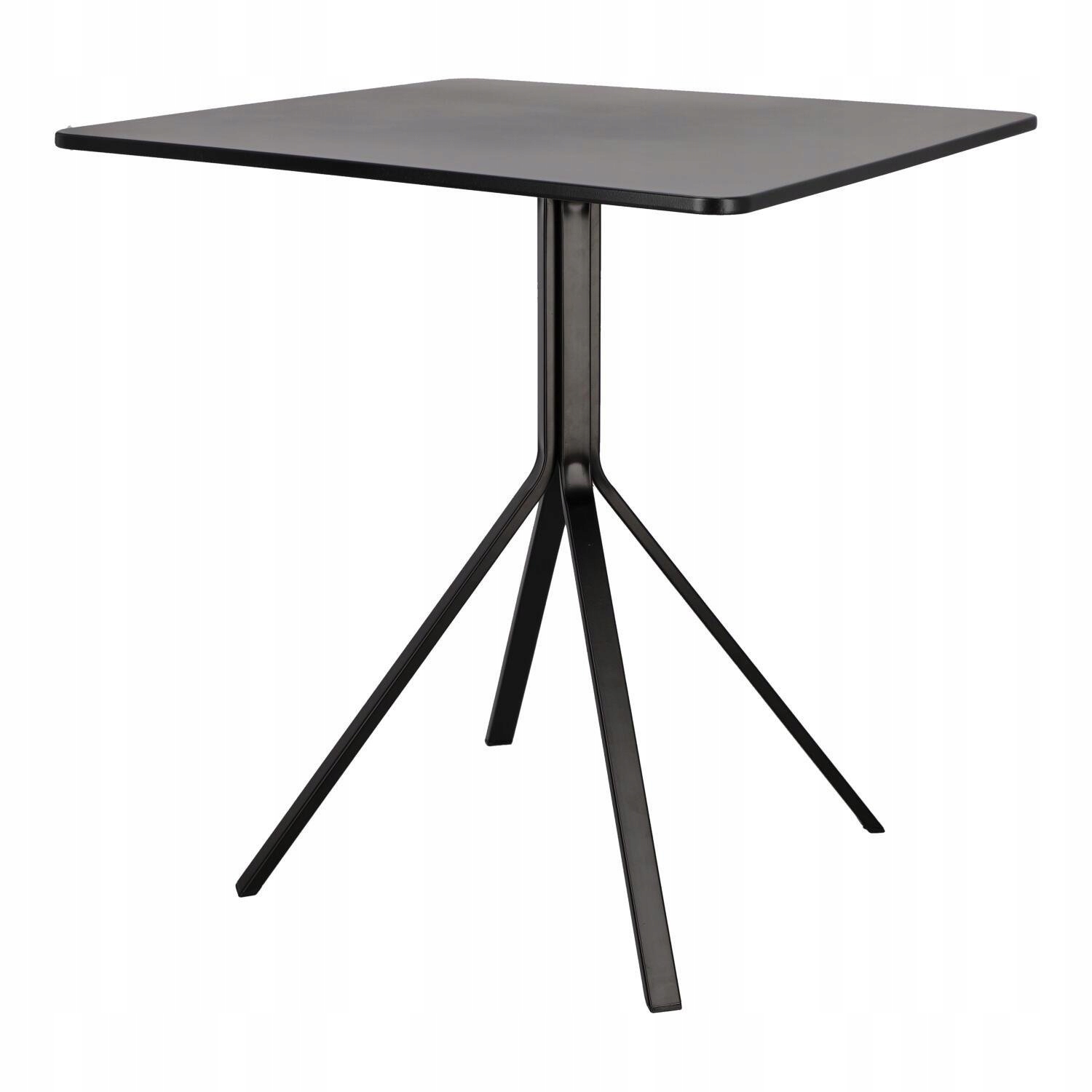 Стол Majkur 70 см черный для маленькой кухни ширина мебели 70 см