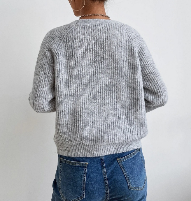 CIEPŁY SWETER DAMSKI ROZPINANY MIŁY KARDIGAN XL Kod producenta KM1