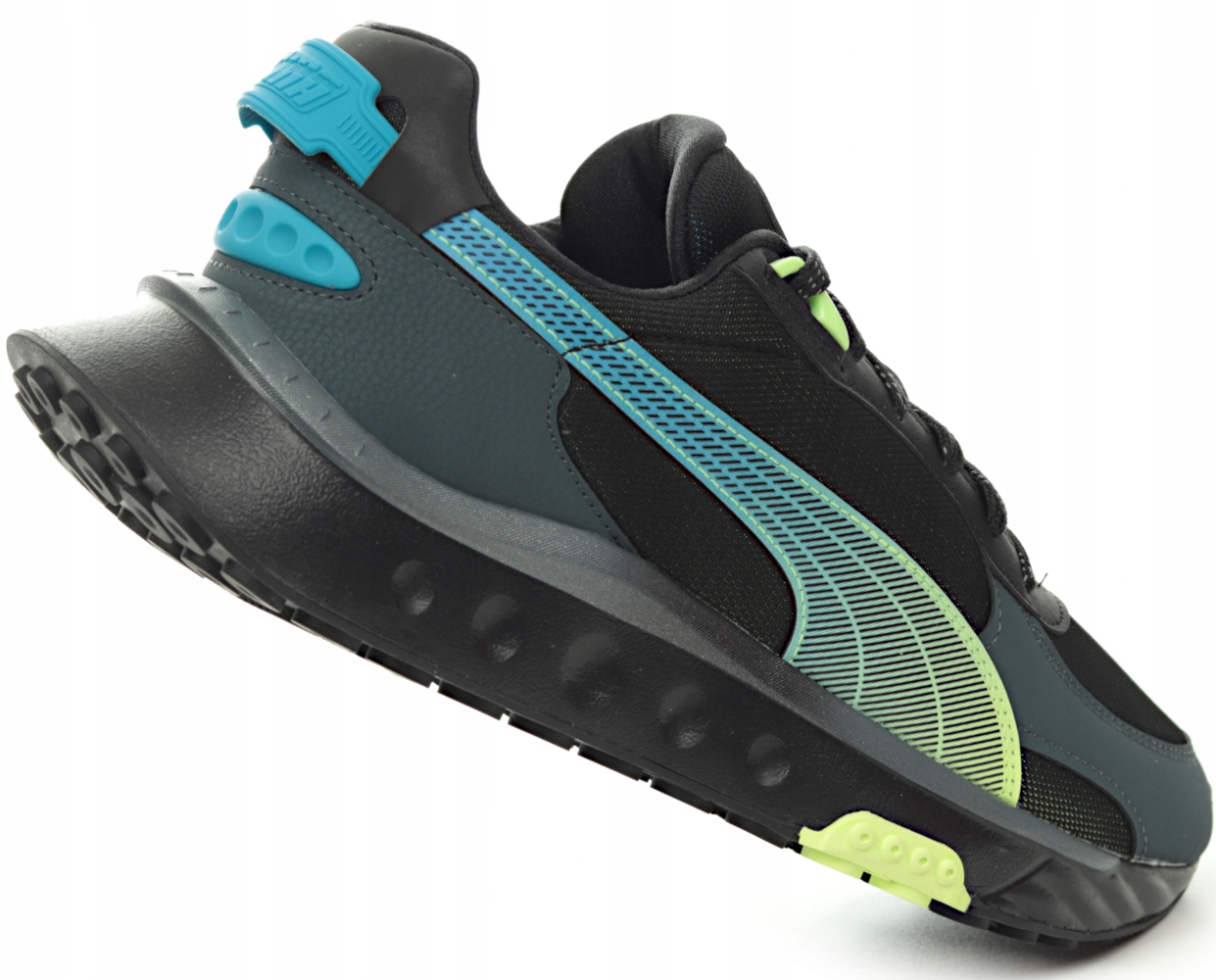 Buty męskie PUMA WILD RIDER LS 385503 01 czarne sneakersy sportowe Długość wkładki 0 cm