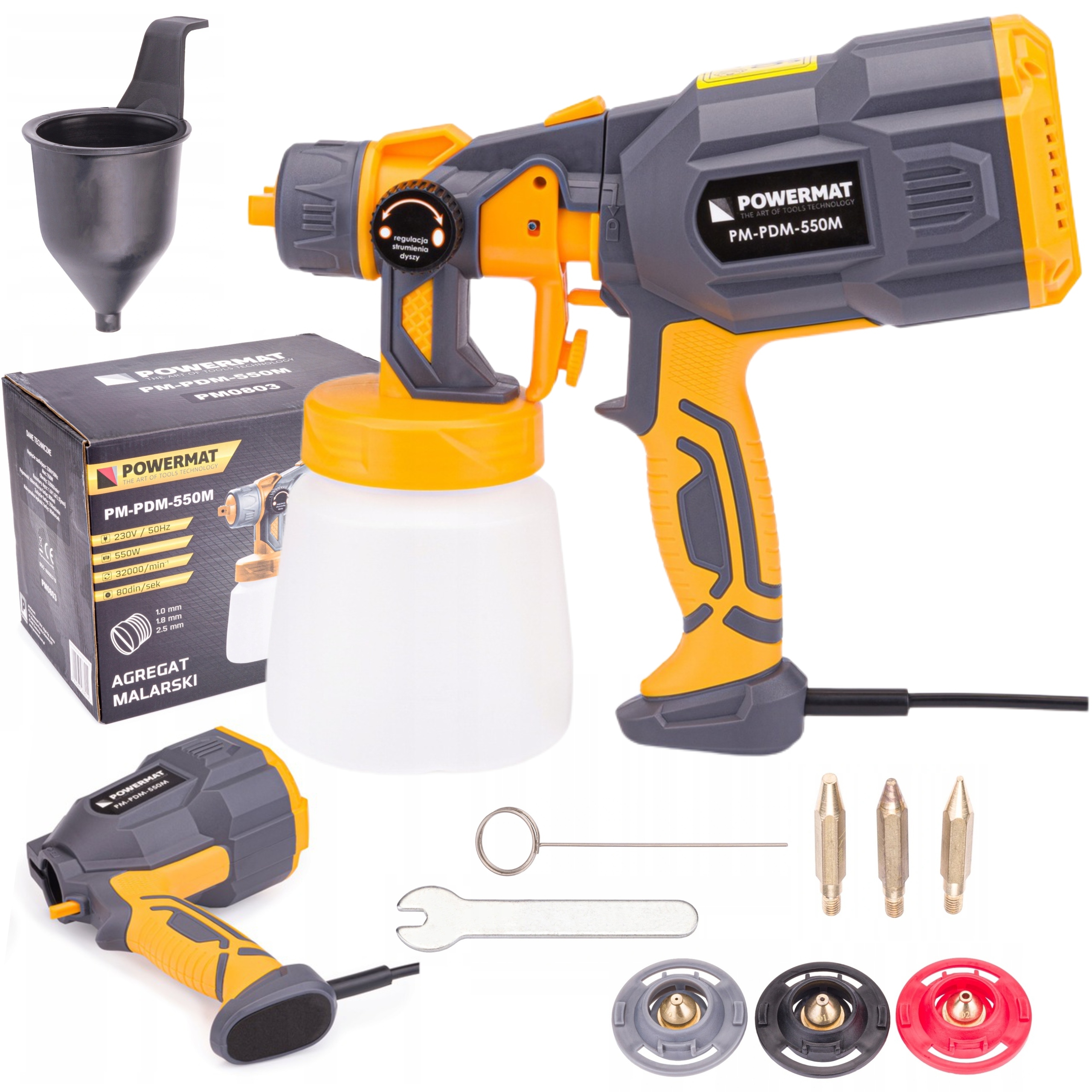 Malířský Agregát, Elektrická Pistole Na Malování 550W, Stříkací Agregát