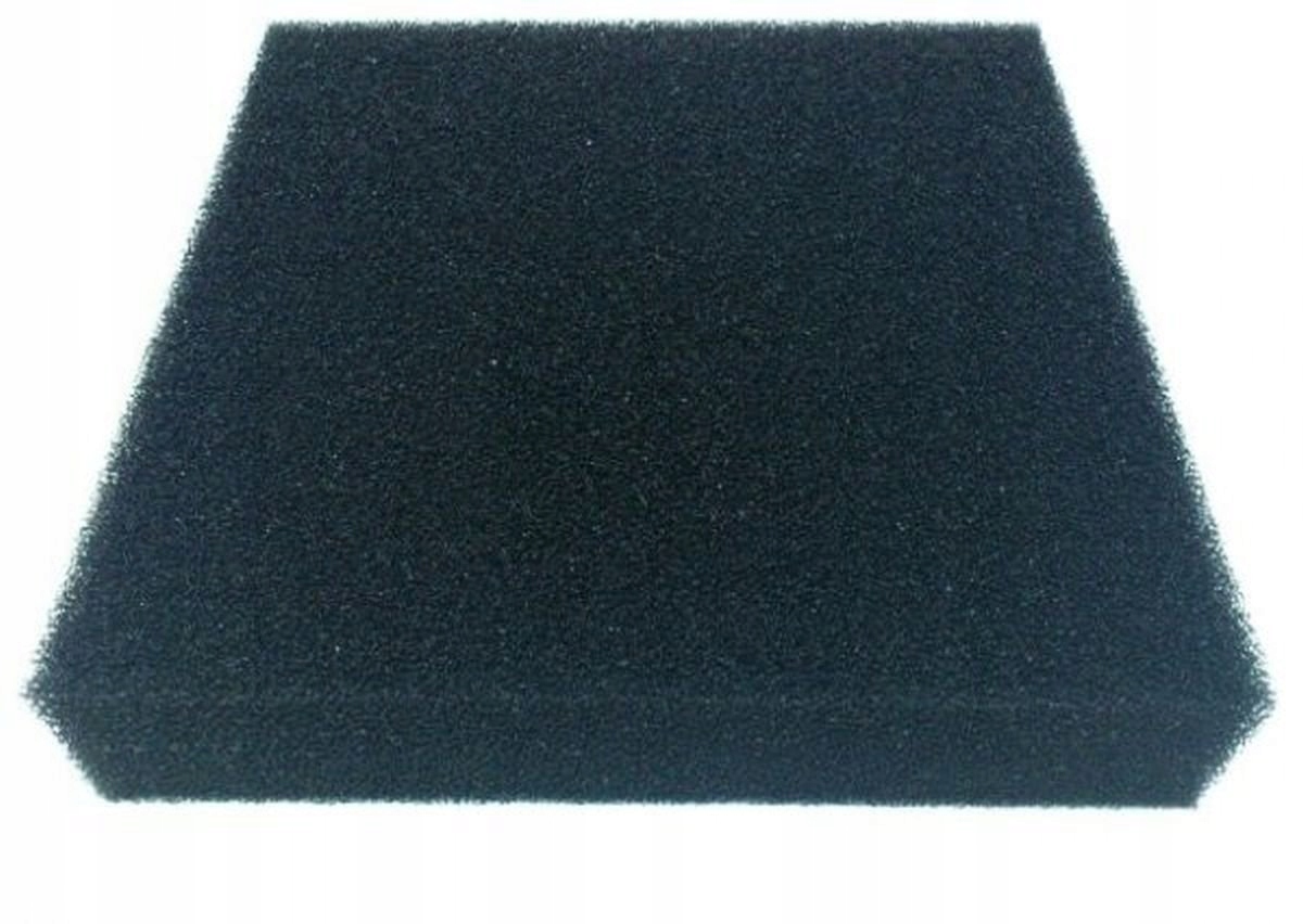 Levně Černá Houbička Filtrační Vložka Materiál Pro Filtr V Akváriu 35X30X10 CM