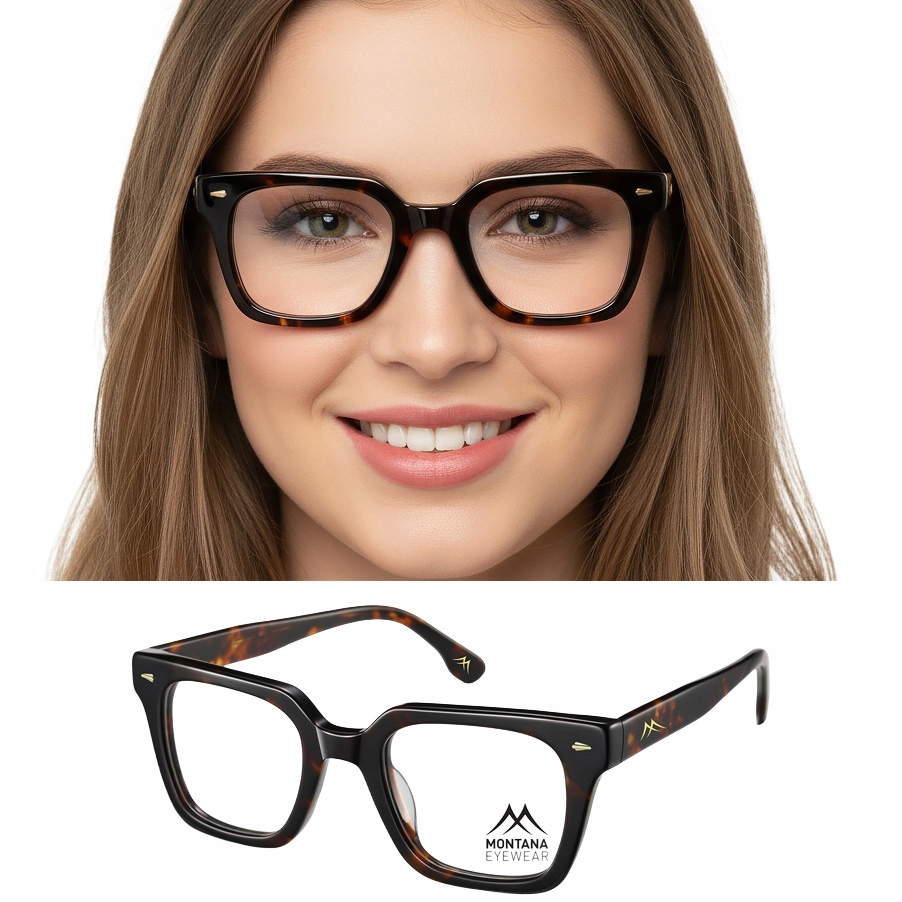 ОЧКИ ОПРАВЫ ЖЕНСКИЕ КРАСИВЫЕ ОРИГИНАЛЬНЫЕ МОНТАНА CE ЛИНЗЫ ДЕМО