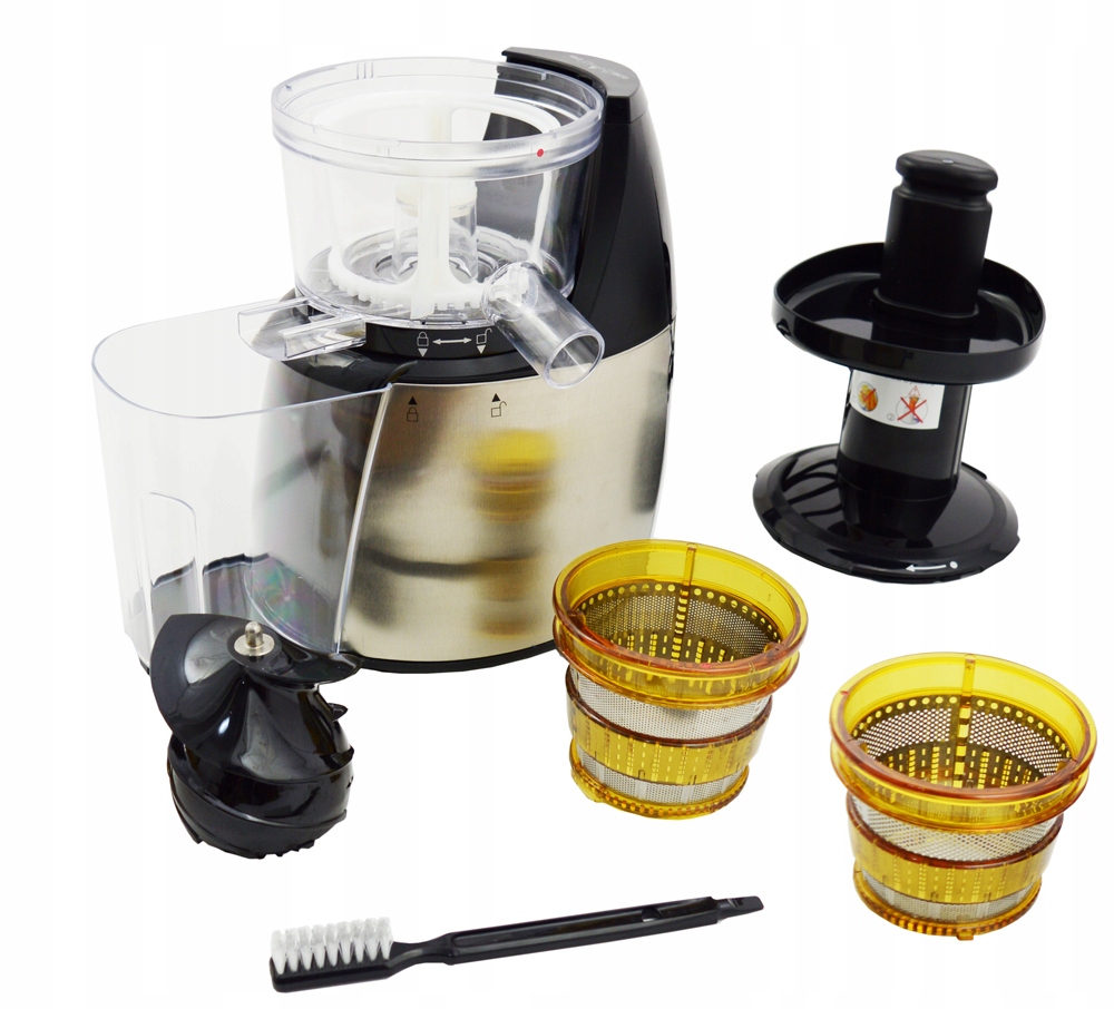 WYCISKARKA WOLNOOBROTOWA do soków i owoców S350 Prędkość ślimaka 80 obr./min