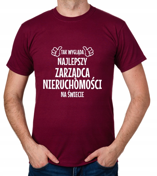

koszulka Najlepszy Zarządca Nieruchomości prezent