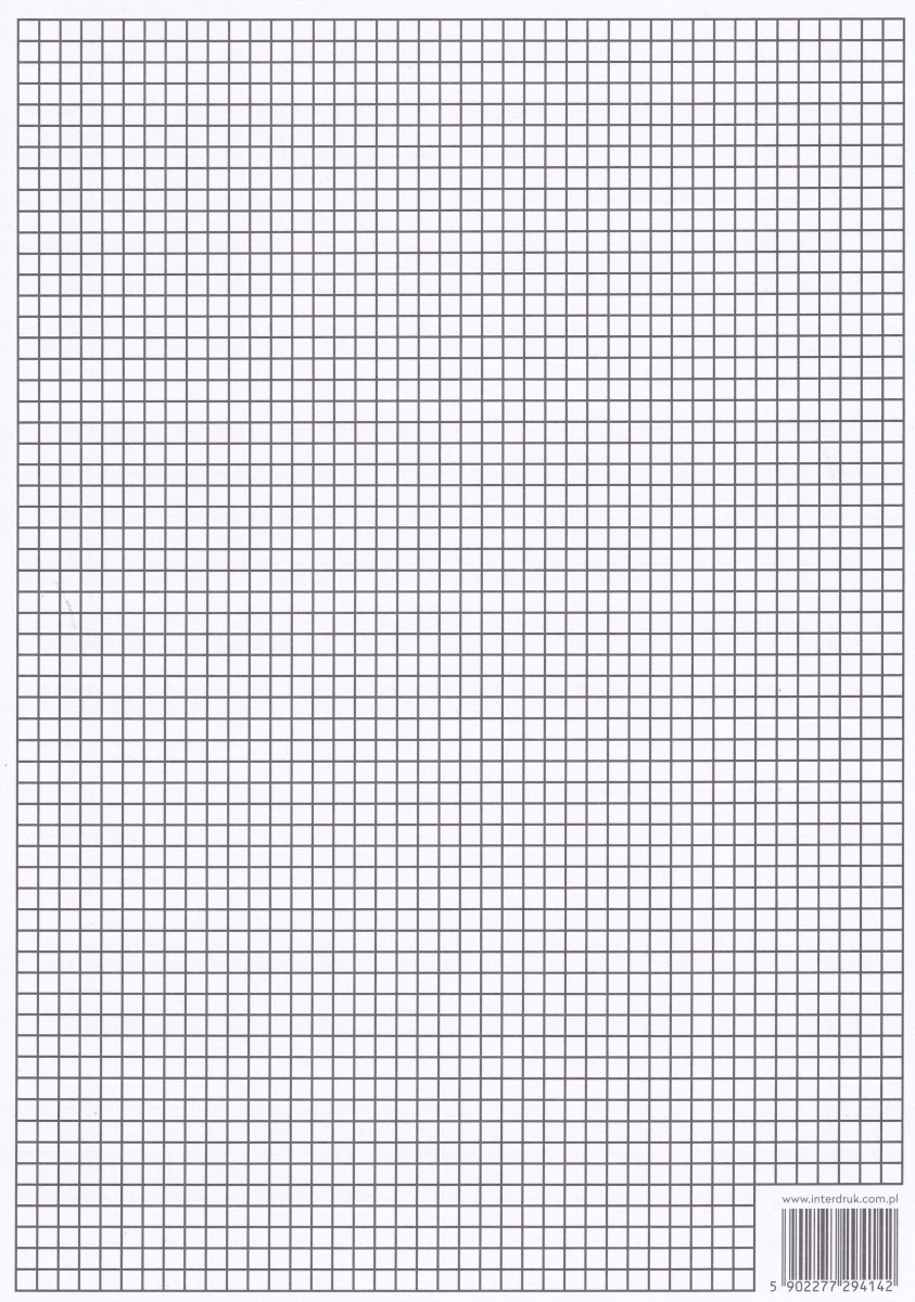 Liniuszek A4 INTERDRUK Bohater brak