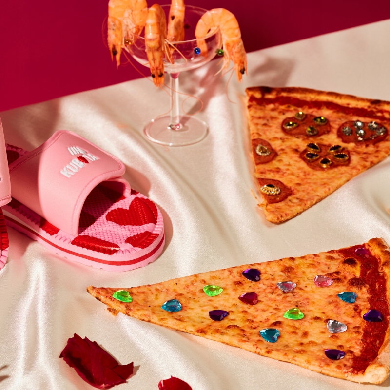 KLAPKI NA RZEP KUBOTA 40 RÓŻOWE W SERCA DAMSKIE WYGODNE KAPCIE DOMOWE 40 Rozmiar 40