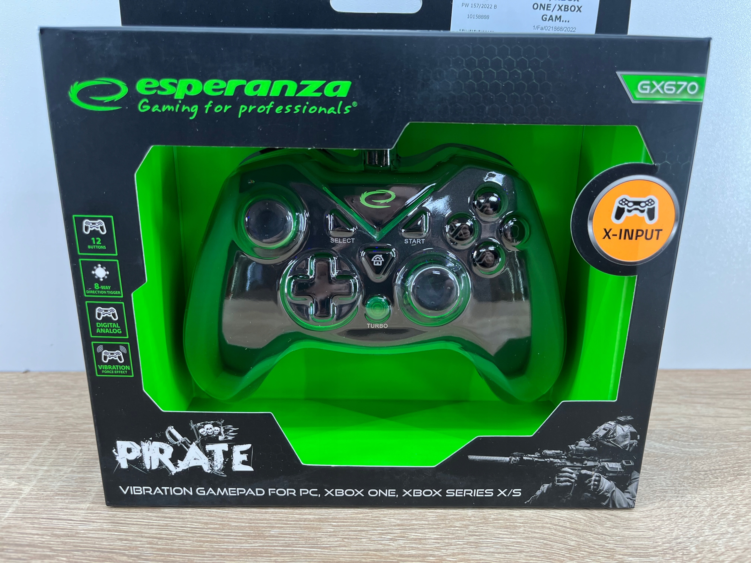 Pad przewodowy Xbox One Esperanza Zamiennik |NOWY| Marka Esperanza