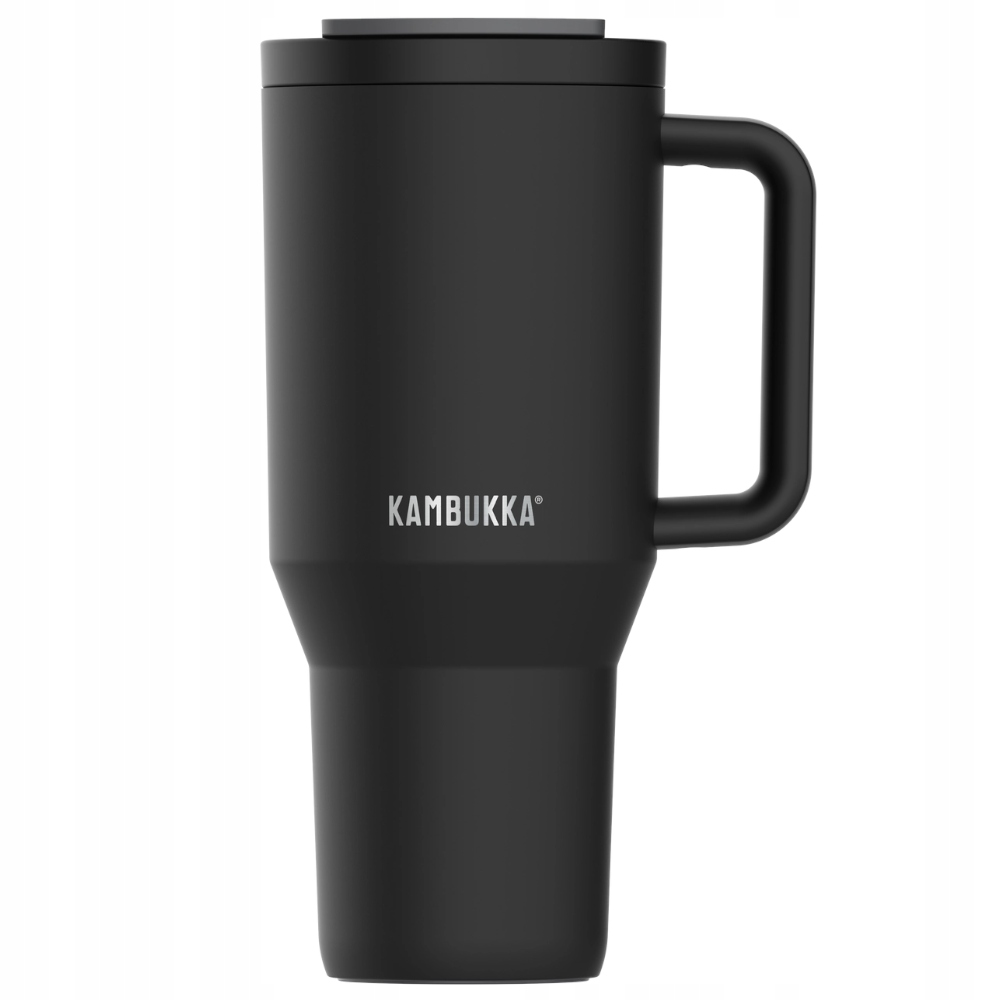 Kubek termiczny ze słomką Kambukka Rio Tumbler 950ml Night Rider czarny