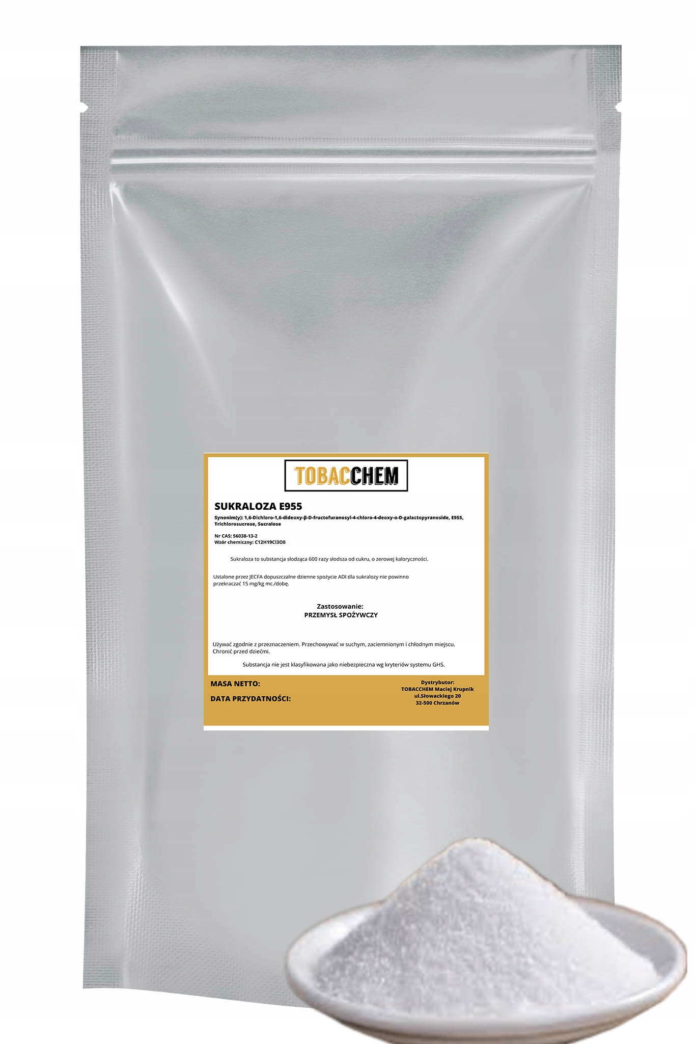 Sukralóza E955 – Náhrada Cukru, Sladidlo V Prášku 250 g