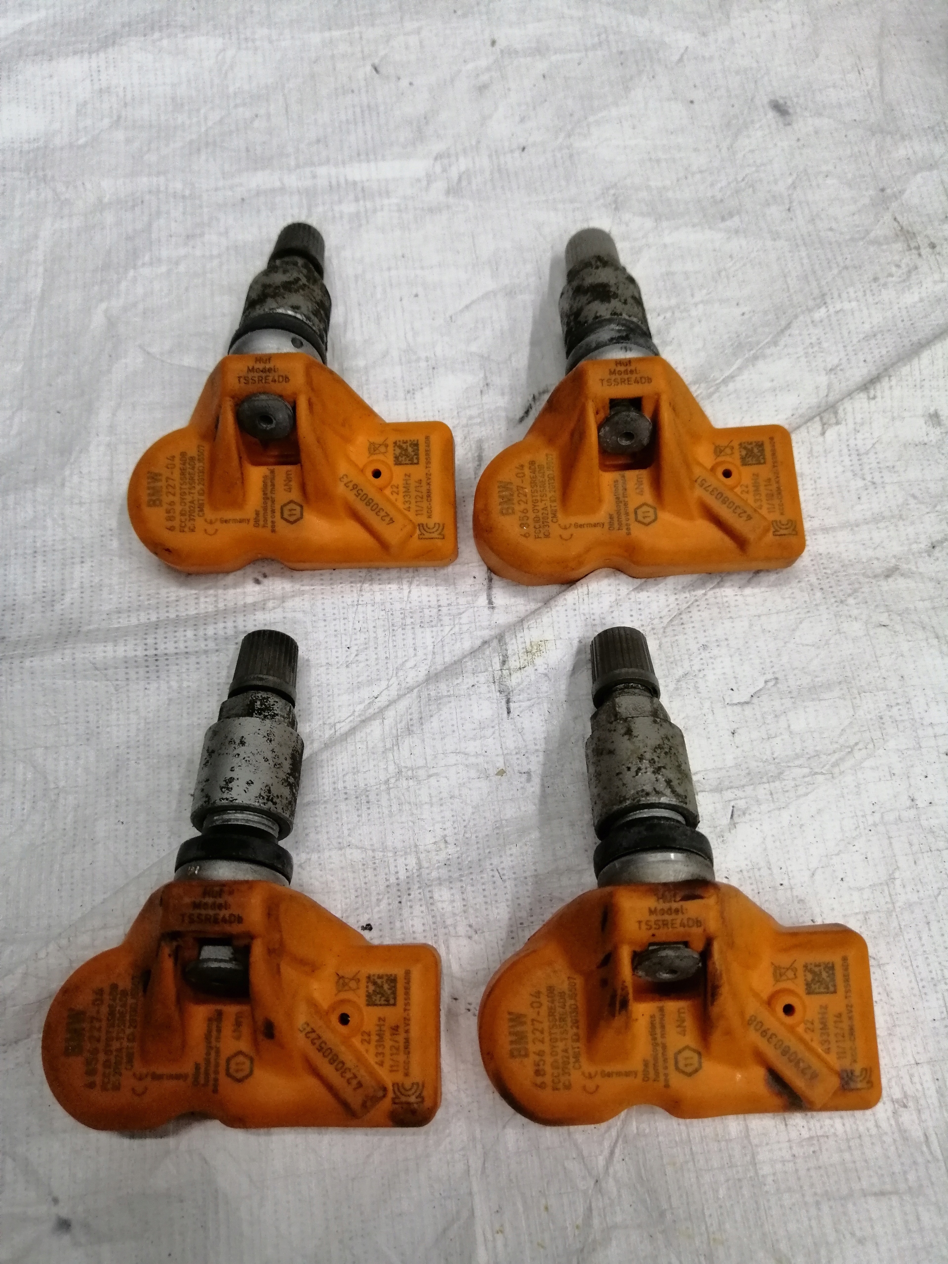 CZUJNIKI TPMS BMW 1,3,5,6,7,X1,3,4,5,6 4SZT