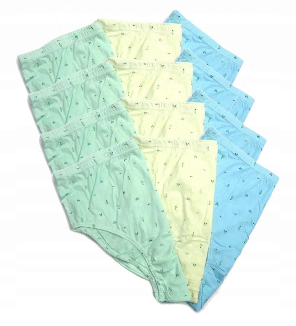 

Figi majtki damskie 100% Bawełna Moraj 12 szt 4XL