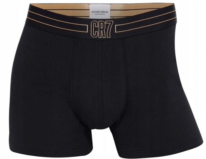 Cristiano Ronaldo CR7 Černé Bavlněné Boxerky 4PACK S 7DA
