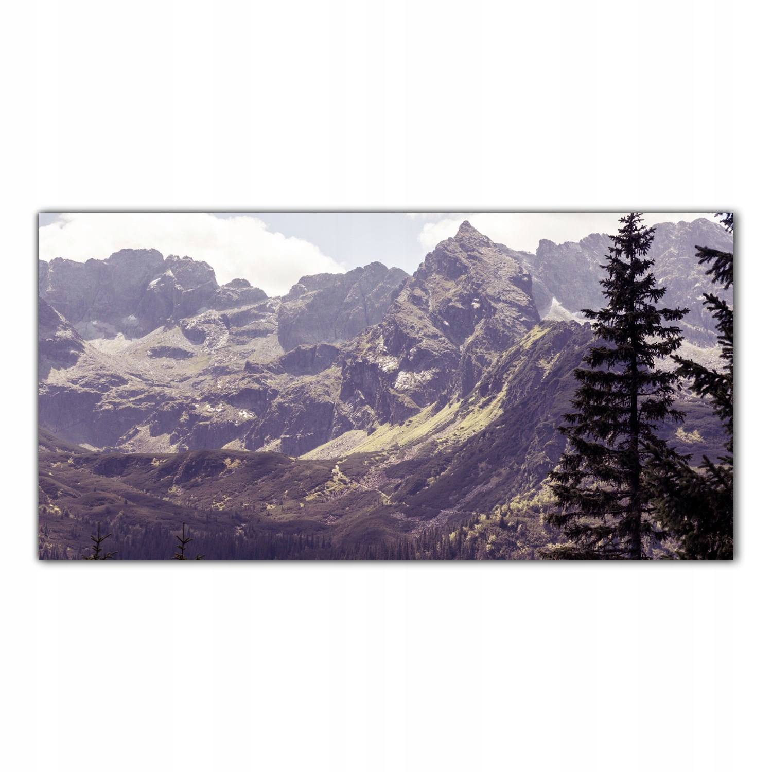 

Obraz na szkle Foto Tatry Góry Krajobraz 120x60