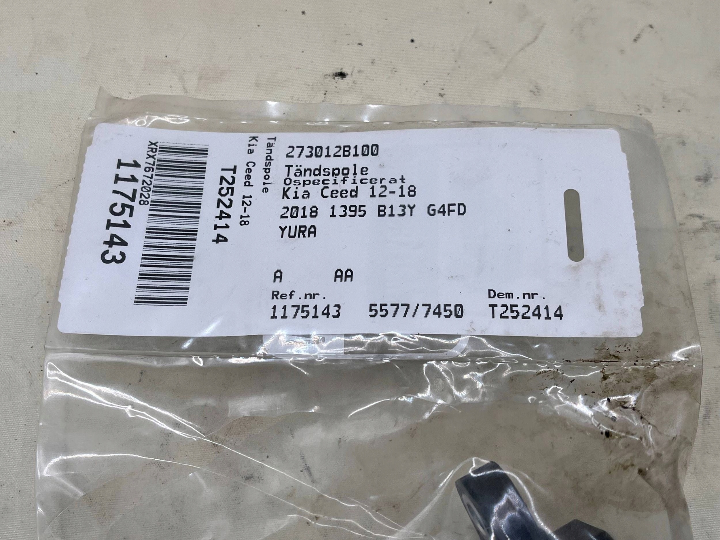 coil ignition Hyundai KIA CEED CARENS OE 273012B100 , 27301 2B100 !J