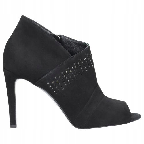 

Buty Wojas Botki damskie skóra czarne r. 36