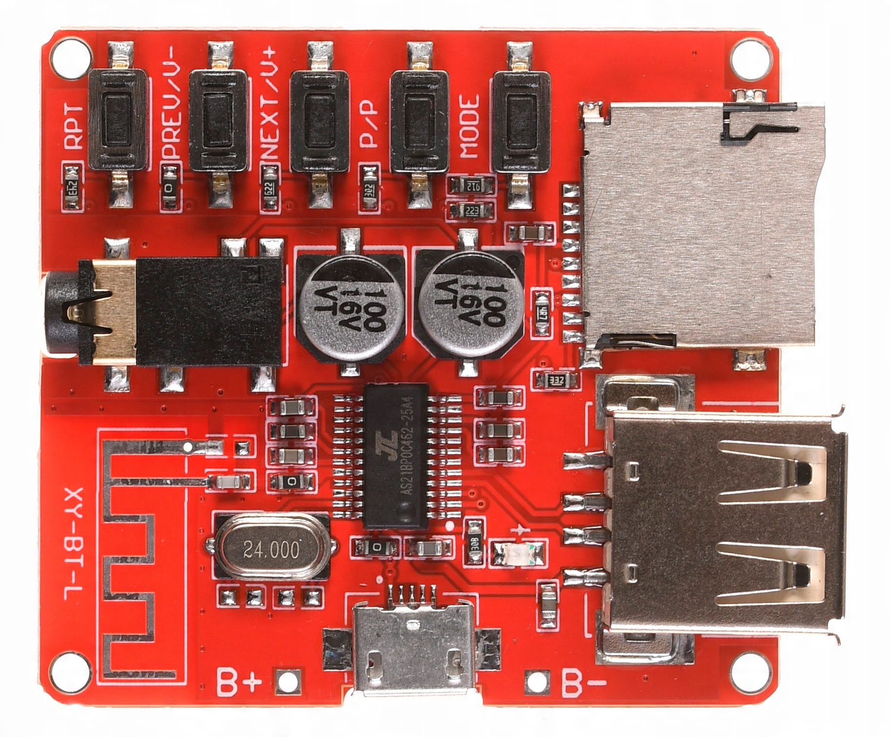 

Odtwarzacz Xy-bt-l Sd Usb MP3 Flac Wav Bluetooth
