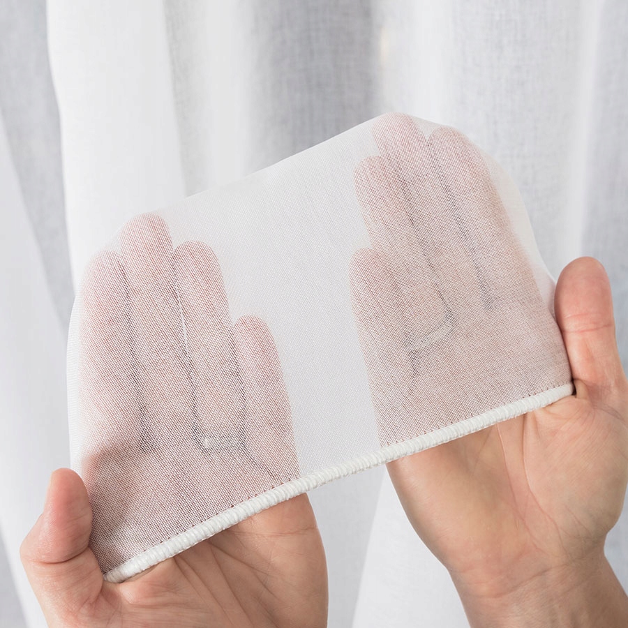 FIRANA GOTOWA GŁADKA ETAMINA 200X240 Kolor biały