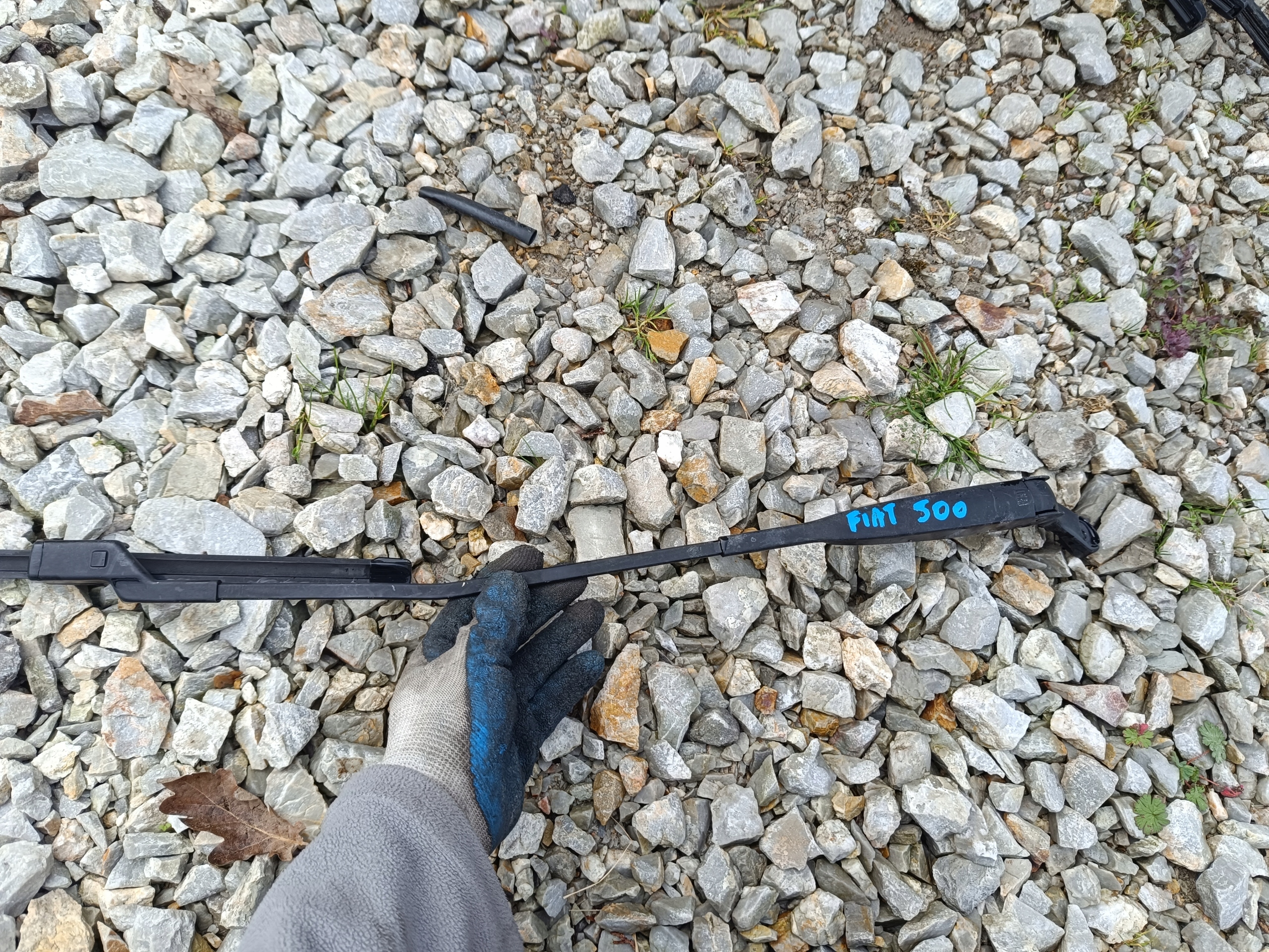 wiper arm front fiat 500