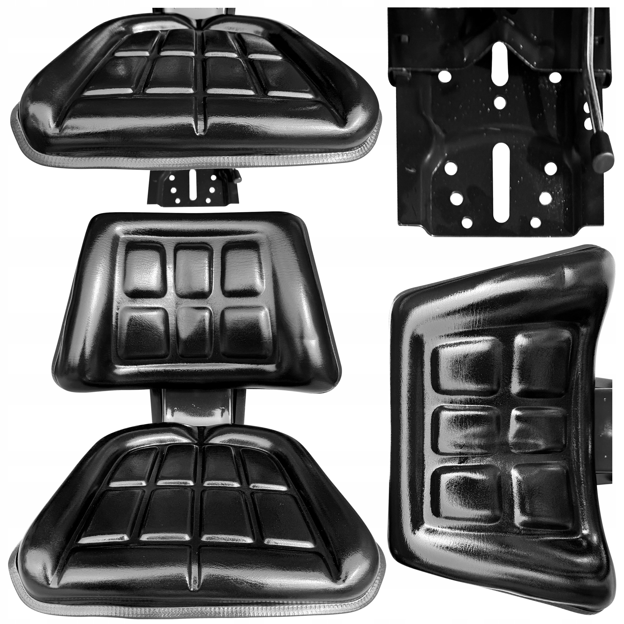 Dvoudílné Sedadlo Ursus C-330 C-360 Odpružené Pohodlné Zetor T-25 Mf