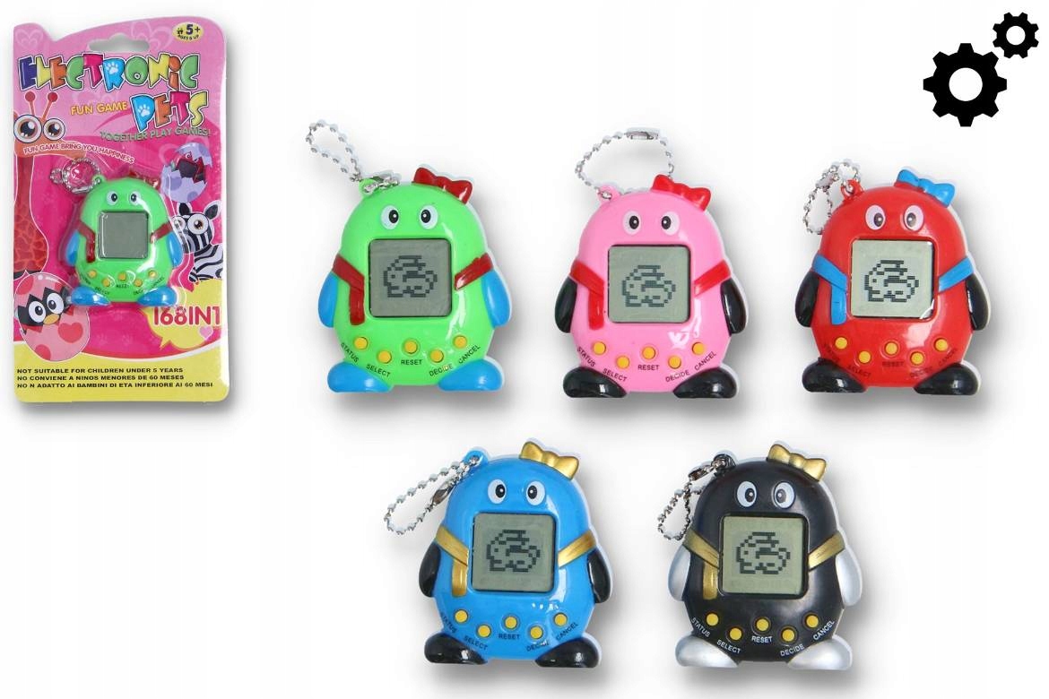 ZWIERZĄTKO ELEKTRONICZNE TAMAGOTCHI PET GRA ELEKTR Marka inna