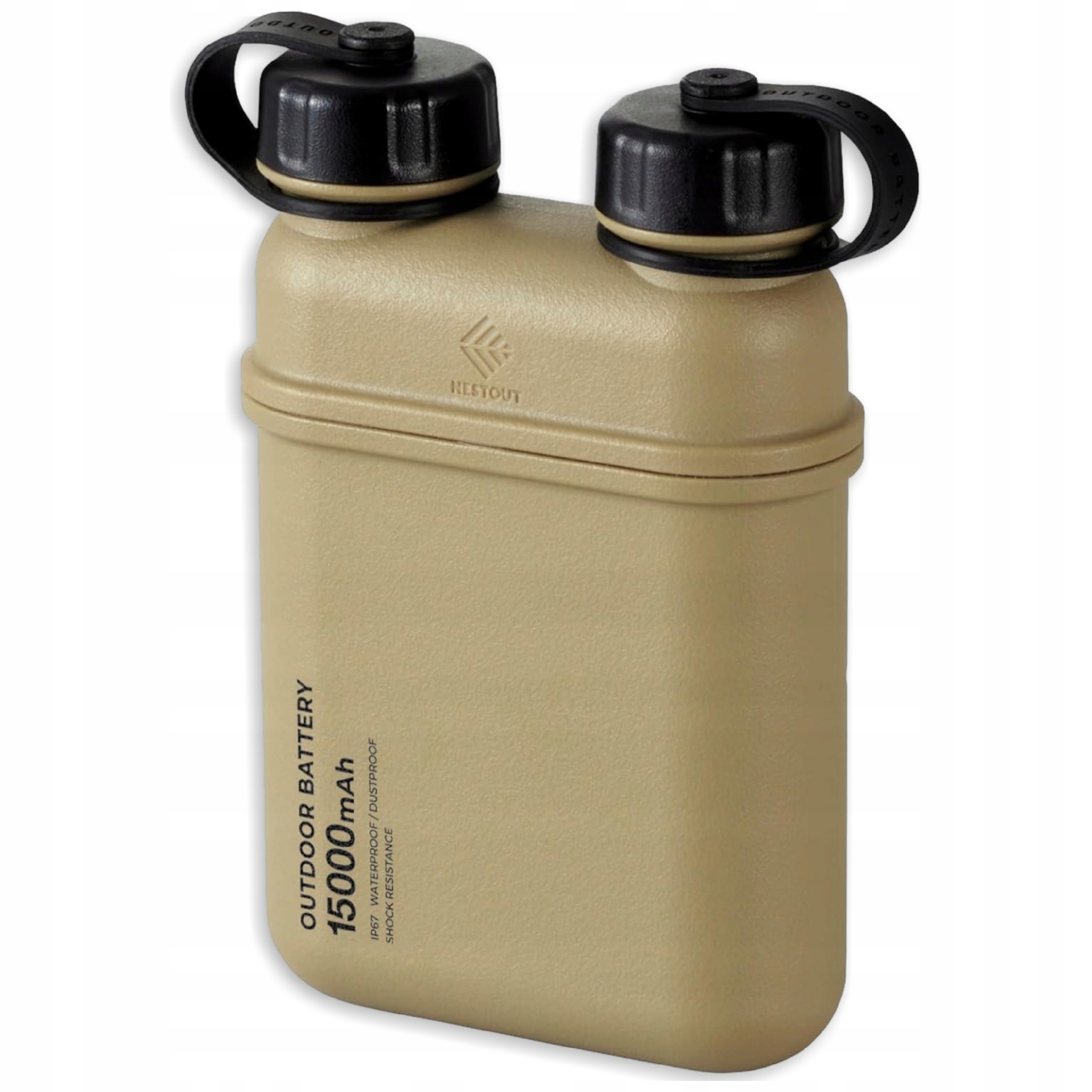 Pancéřová powerbanka 15000 mAh Usb-c Pd IP67 vodotěsná vojenská Mil-std