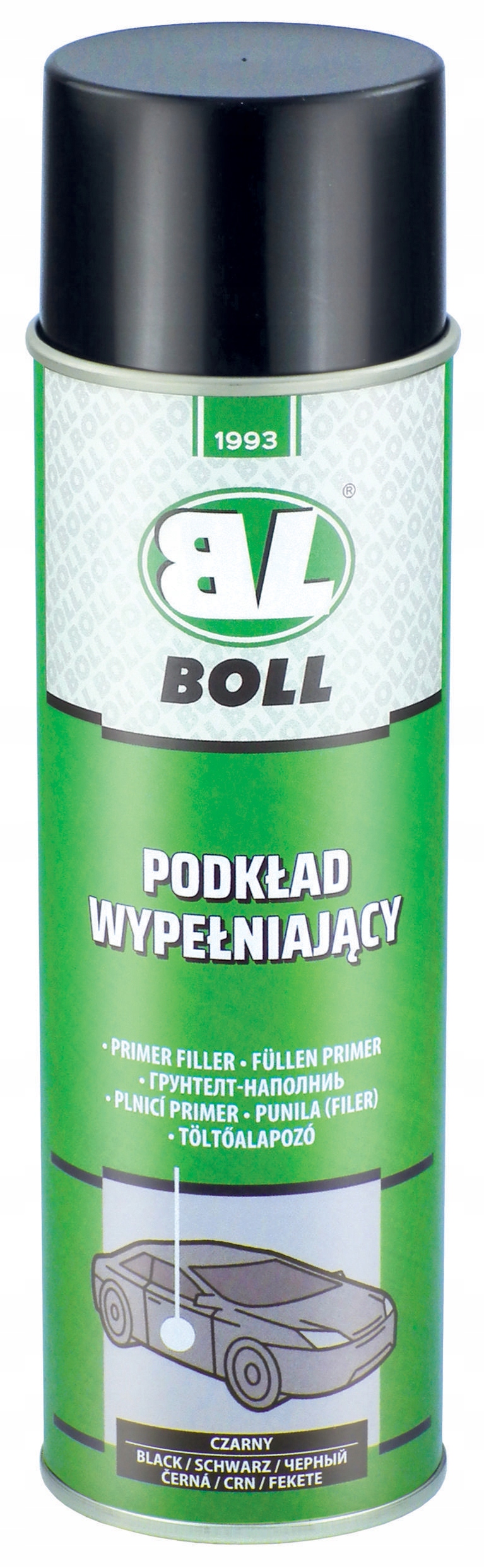 

Boll Podkład Wypełniający Spray 500 ml Czarny